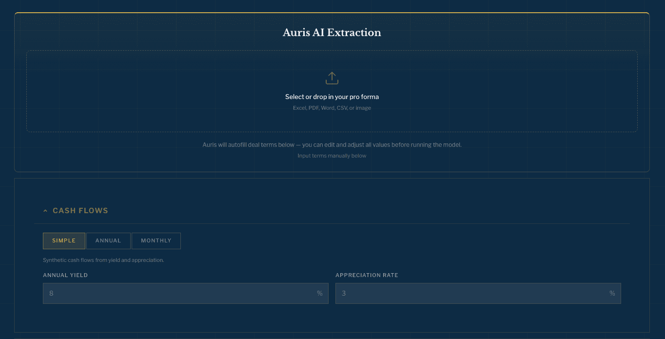 Step 02: Input & Extract